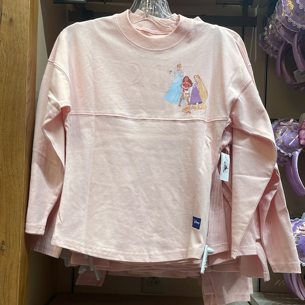 Disneyland Disney Princess Pink Spirit Jersey Girls NEW - Picture 3 of 5